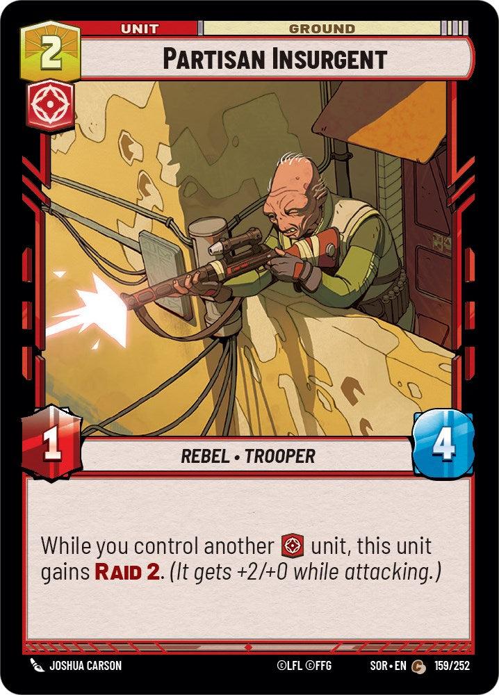 Partisan Insurgent (159/252) [Spark of Rebellion] (ONLINE ORDER ONLY)