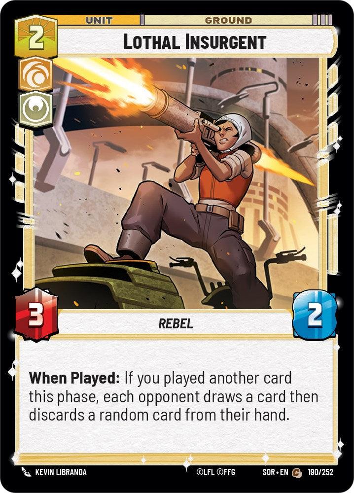 Lothal Insurgent (190/252) [Spark of Rebellion] (ONLINE ORDER ONLY)