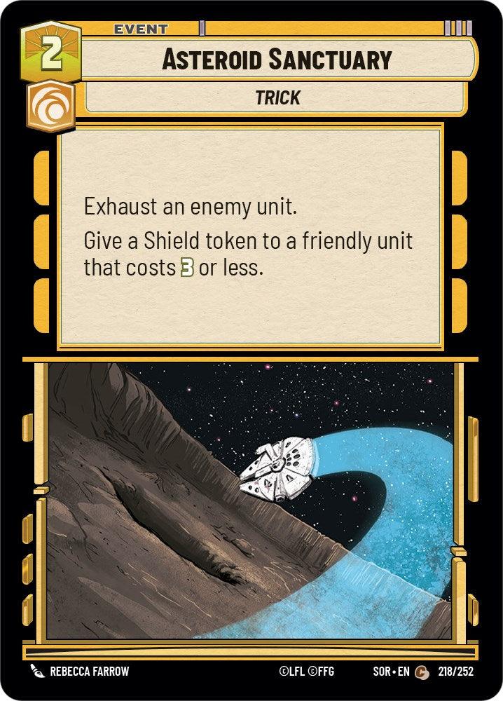 Asteroid Sanctuary (218/252) [Spark of Rebellion] (ONLINE ORDER ONLY)
