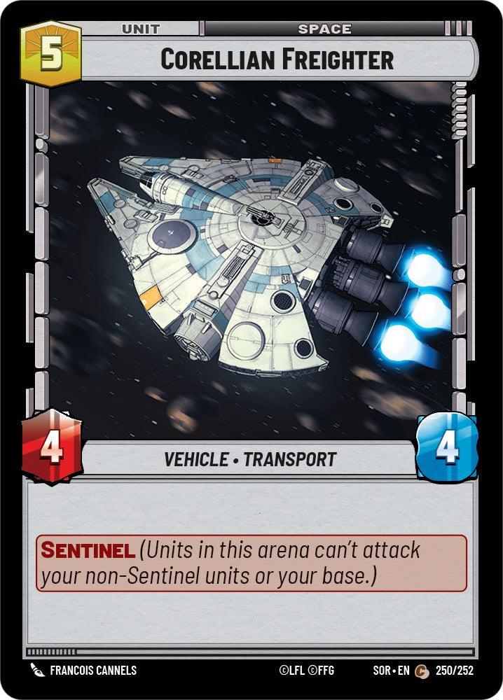 Corellian Freighter (250/252) [Spark of Rebellion] (ONLINE ORDER ONLY)