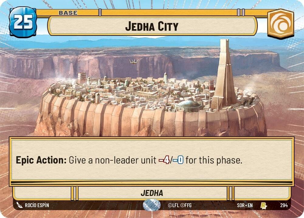 Jedha City (Hyperspace) (294) [Spark of Rebellion] (ONLINE ORDER ONLY)