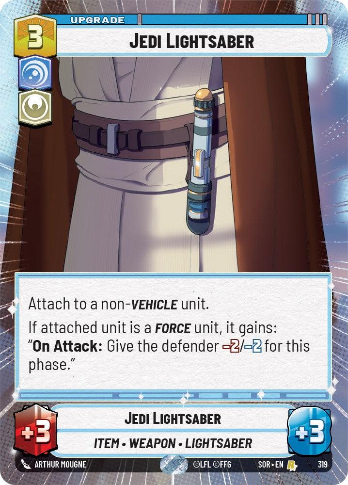 Jedi Lightsaber (Hyperspace) (319) [Spark of Rebellion] (ONLINE ORDER ONLY)