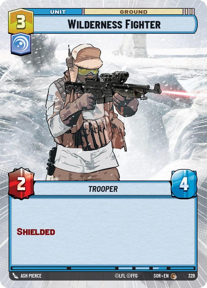 Wilderness Fighter (Hyperspace) (329) [Spark of Rebellion] (ONLINE ORDER ONLY)