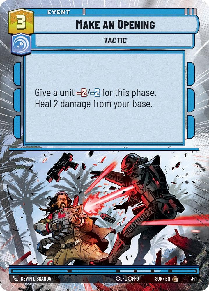 Make An Opening (Hyperspace) (341) [Spark of Rebellion] (ONLINE ORDER ONLY)