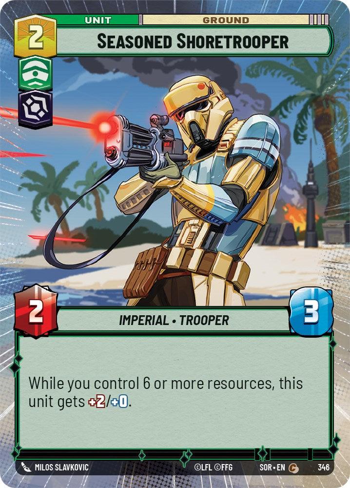 Seasoned Shoretrooper (Hyperspace) (346) [Spark of Rebellion] (ONLINE ORDER ONLY)