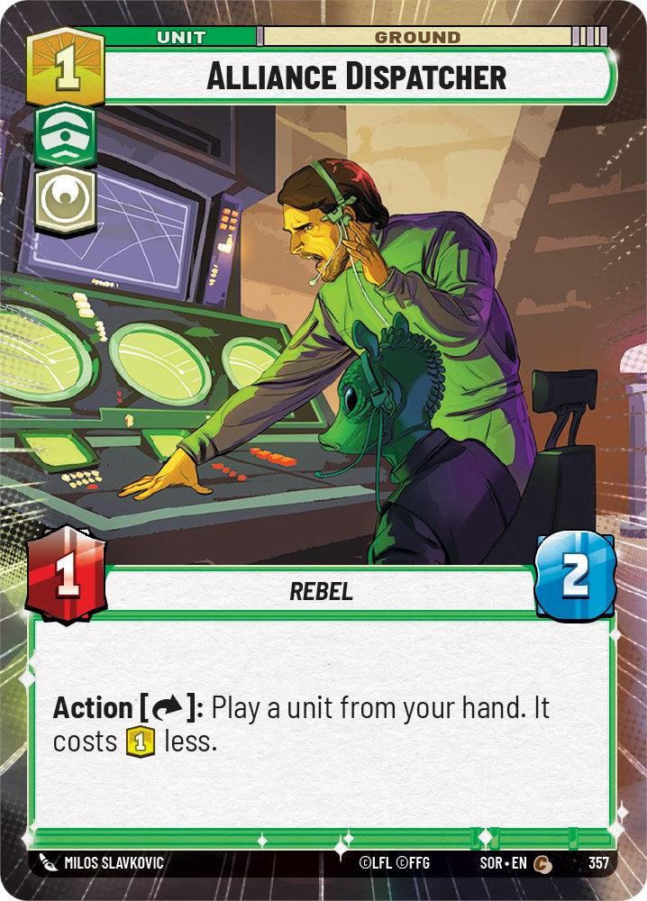 Alliance Dispatcher (Hyperspace) (357) [Spark of Rebellion] (ONLINE ORDER ONLY)