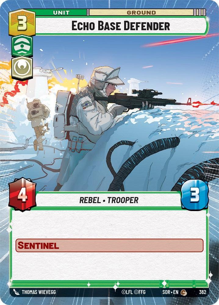 Echo Base Defender (Hyperspace) (362) [Spark of Rebellion] (ONLINE ORDER ONLY)