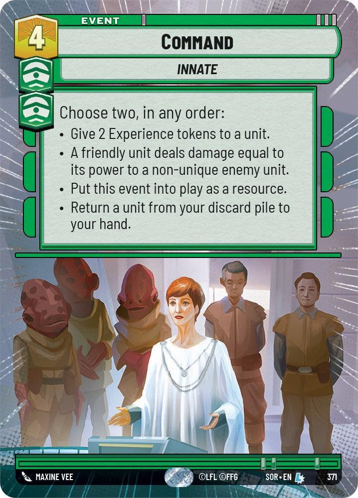 Command (Hyperspace) (371) [Spark of Rebellion] (ONLINE ORDER ONLY)