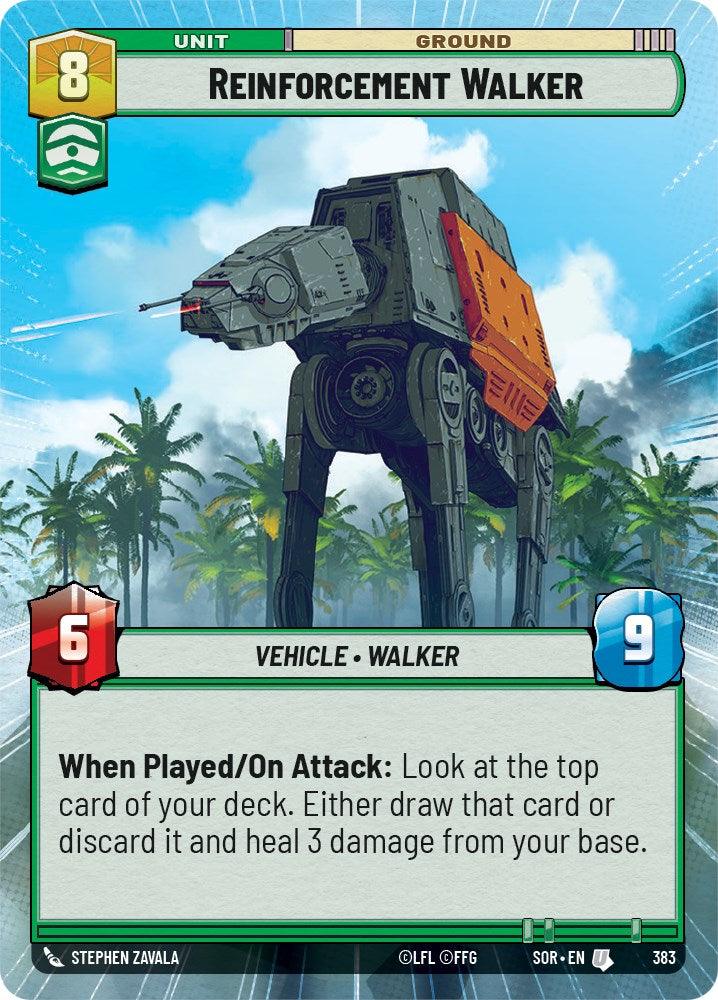 Reinforcement Walker (Hyperspace) (383) [Spark of Rebellion] (ONLINE ORDER ONLY)