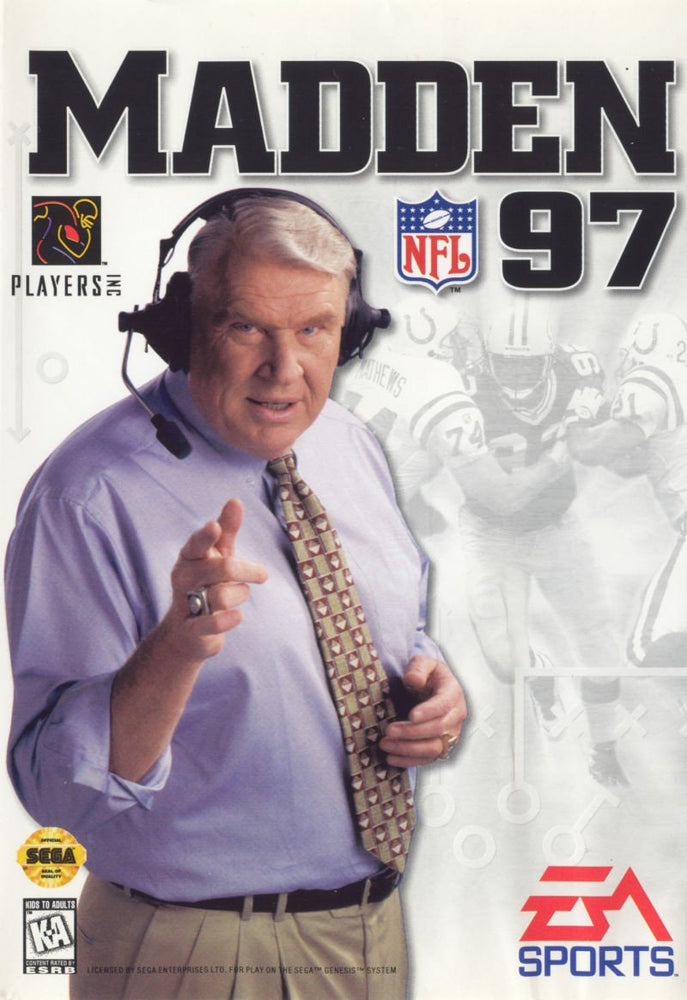 Madden 97 (Sega Genesis) (ONLINE ORDER ONLY)