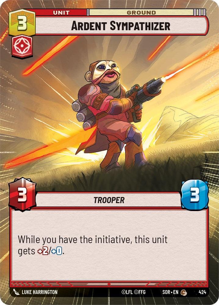 Ardent Sympathizer (Hyperspace) (424) [Spark of Rebellion] (ONLINE ORDER ONLY)