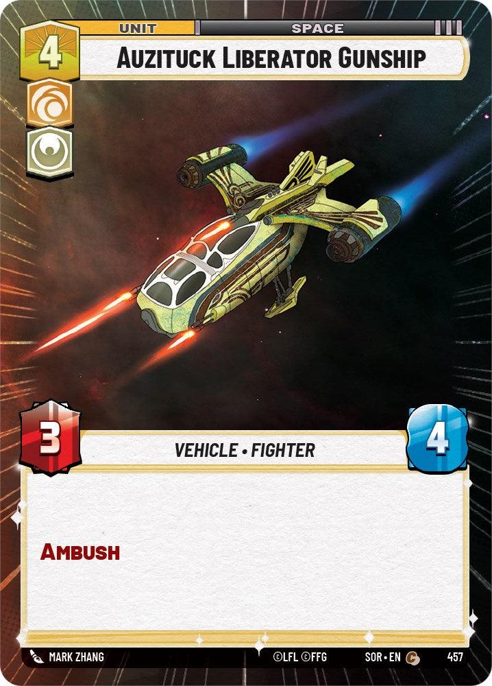 Auzituck Liberator Gunship (Hyperspace) (457) [Spark of Rebellion] (ONLINE ORDER ONLY)
