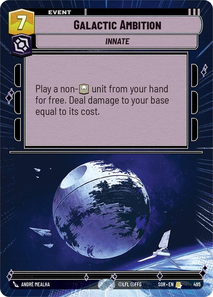 Galactic Ambition (Hyperspace) (495) [Spark of Rebellion] (ONLINE ORDER ONLY)