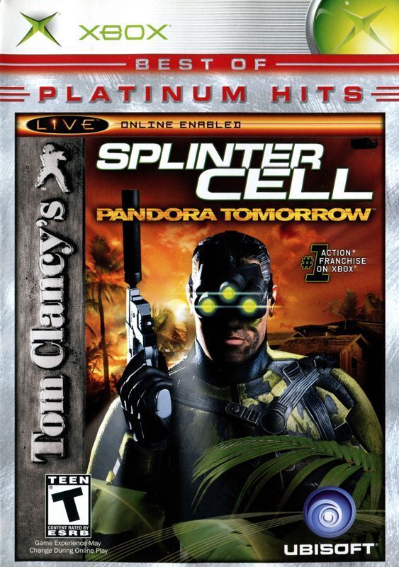 Tom Clancy's Splinter Cell: Pandora Tomorrow (Best Of Platinum Hits) (Xbox) (ONLINE ORDER ONLY)