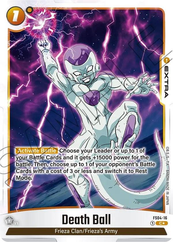Death Ball (Bonus Pack Alternate Art) [Starter Deck: Frieza] (ONLINE ORDER ONLY)