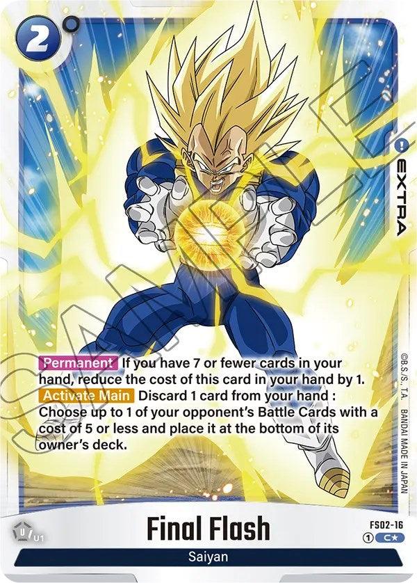 Final Flash (Bonus Pack Alternate Art) [Starter Deck: Vegeta] (ONLINE ORDER ONLY)