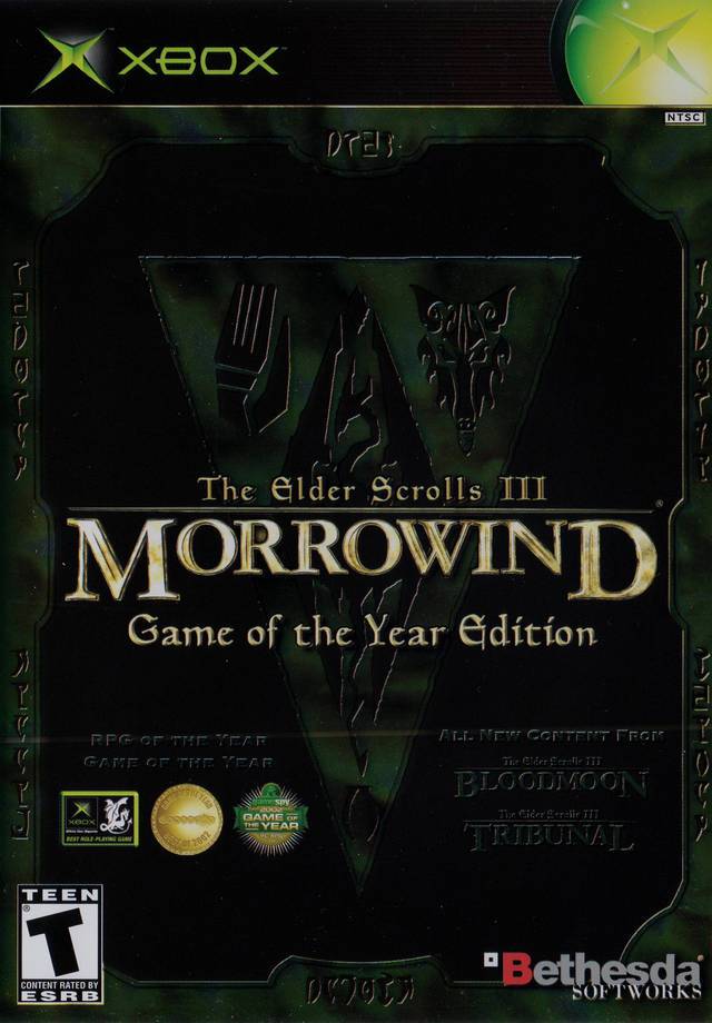 The Elder Scrolls III: Morrowind Game Of The Year Edition No Map (Xbox) (ONLINE ORDER ONLY)