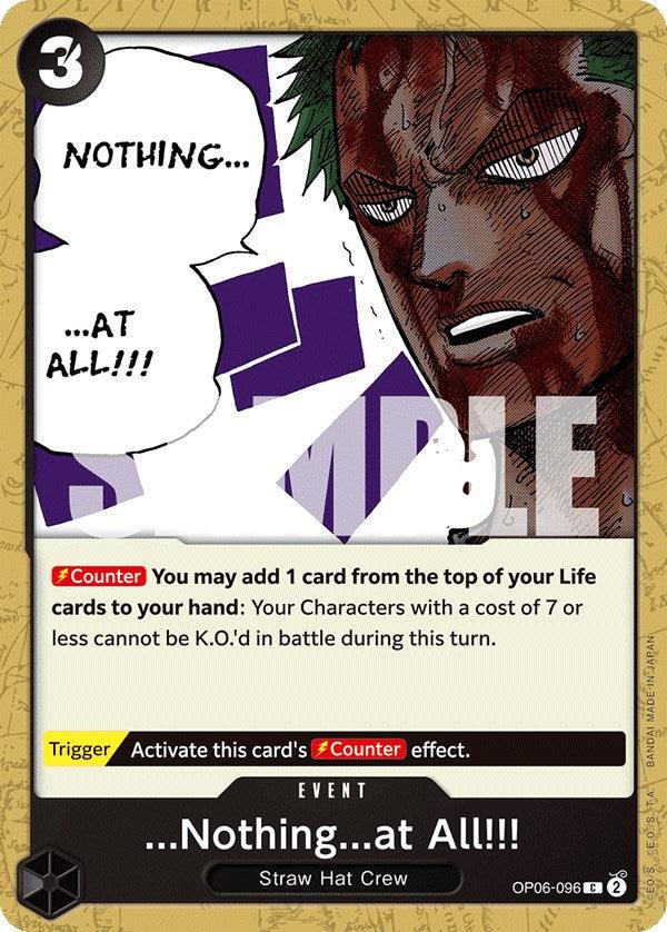 ...Nothing...at All!!! [Wings of the Captain] (ONLINE ORDER ONLY)