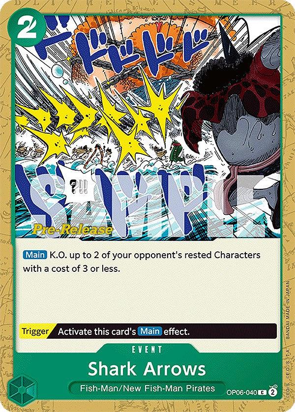 Shark Arrows [Wings of the Captain Pre-Release Cards] (ONLINE ORDER ONLY)