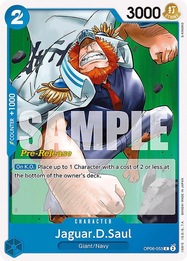 Jaguar.D.Saul [Wings of the Captain Pre-Release Cards] (ONLINE ORDER ONLY)
