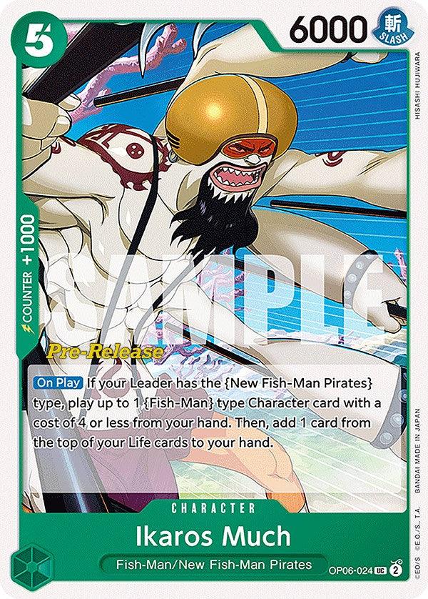 Ikaros Much [Wings of the Captain Pre-Release Cards] (ONLINE ORDER ONLY)
