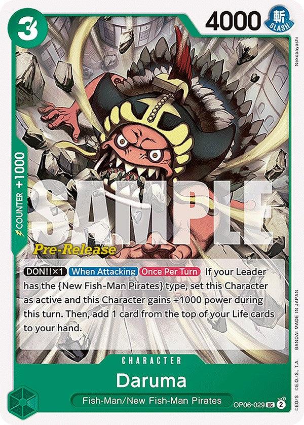 Daruma [Wings of the Captain Pre-Release Cards] (ONLINE ORDER ONLY)
