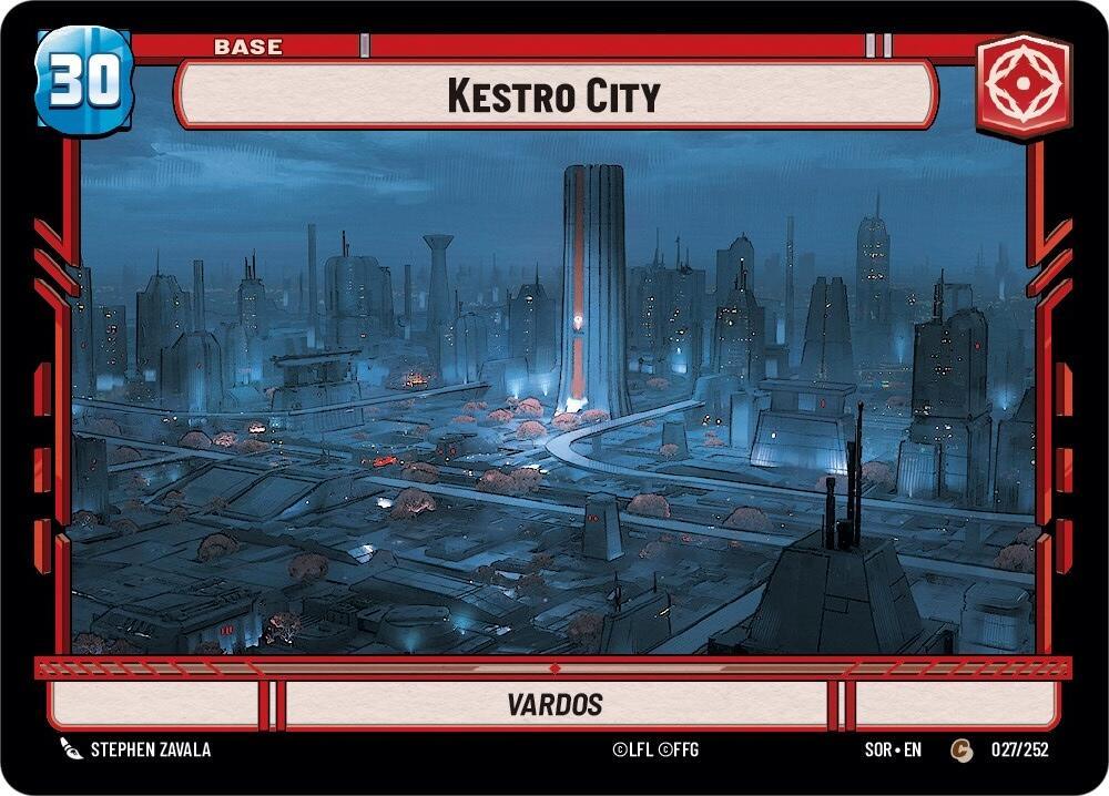 Kestro City // Shield (27 // T02) [Spark of Rebellion] (ONLINE ORDER ONLY)