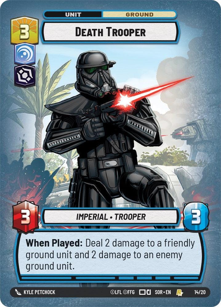 Death Trooper (Weekly Play Promo) (14/20) [Spark of Rebellion Promos] (ONLINE ORDER ONLY)