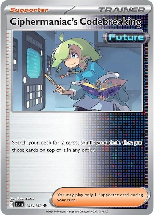 Ciphermaniac's Codebreaking (145/162) [Scarlet & Violet: Temporal Forces] (Online Only)