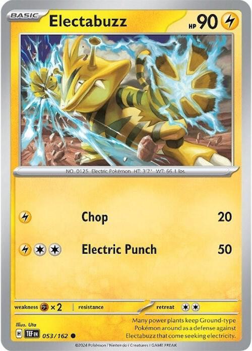 Electabuzz (053/162) [Scarlet & Violet: Temporal Forces] (Online Only)