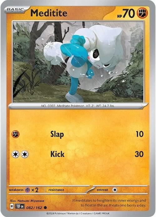 Meditite (082/162) [Scarlet & Violet: Temporal Forces] (Online Only)