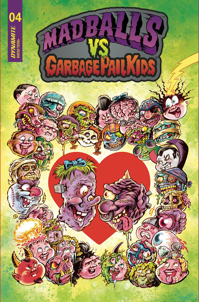 Madballs Vs Garbage Pail Kids #4 B Jason Crosby Variant (10/19/2022) Dynamite (ONLINE ORDER ONLY)