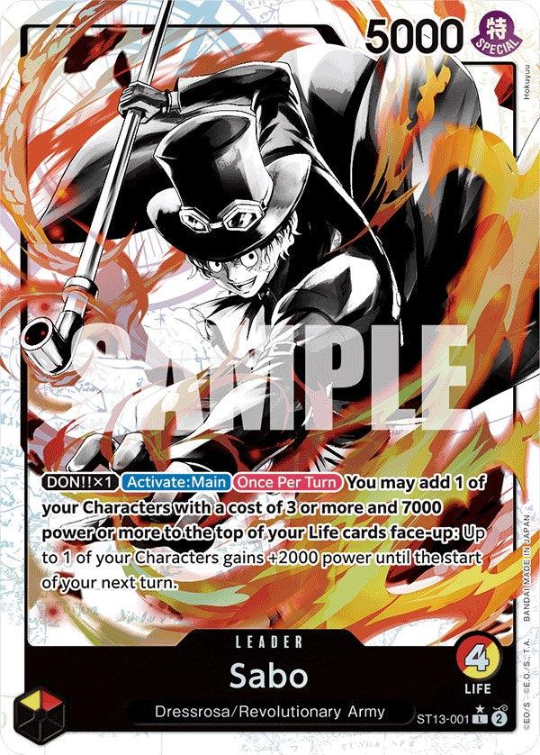 Sabo (Parallel) [Ultra Deck: The Three Brothers] (ONLINE ORDER ONLY)