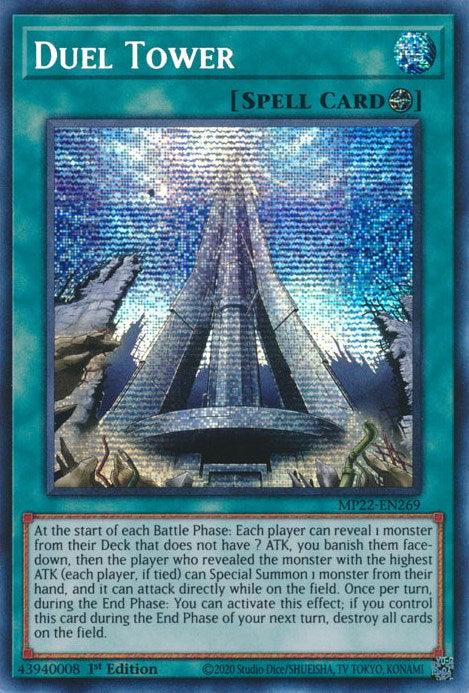 Duel Tower [MP22-EN269] Prismatic Secret Rare (ONLINE ORDER ONLY)