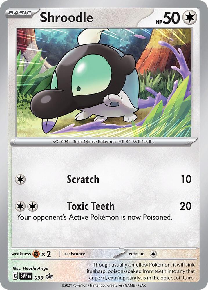 Shroodle (099) [Scarlet & Violet: Black Star Promos] (Online Only)