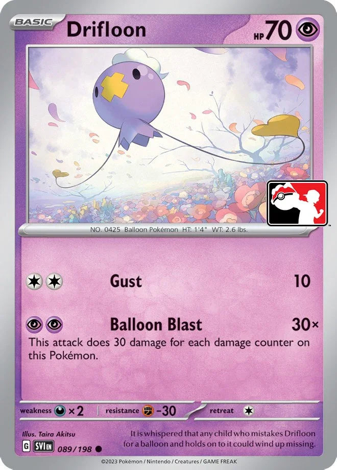 Drifloon (089/198) [Prize Pack Series Four] (ONLINE ORDER ONLY)