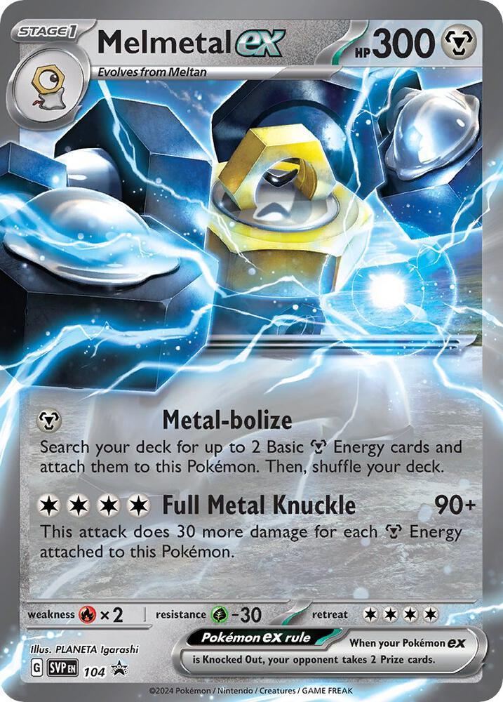 Melmetal ex (104) [Scarlet & Violet: Black Star Promos] (Online Only)