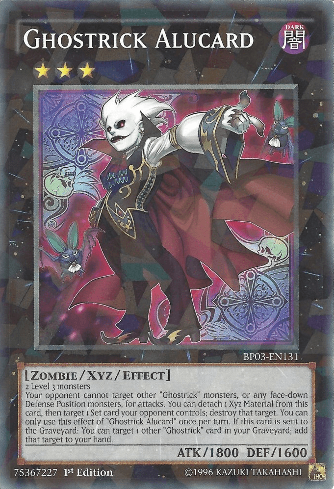 Ghostrick Alucard [BP03-EN131] Shatterfoil Rare (ONLINE ORDER ONLY)