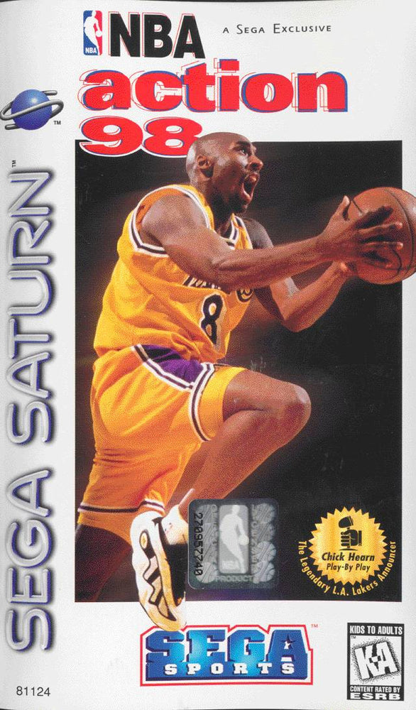 NBA Action 98 (Sega Saturn) (ONLINE ORDER ONLY)