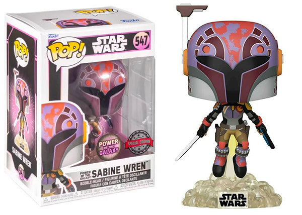 Power of the Galaxy: Sabine Wren (w/ Darksaber, Rebels) 547 - Special Edition Exclusive (Online Order Only)