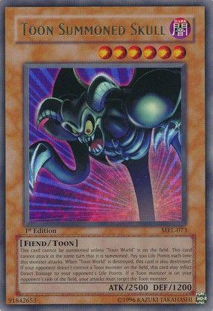 Toon Summoned Skull [MRL-073] Ultra Rare (ONLINE ORDER ONLY)