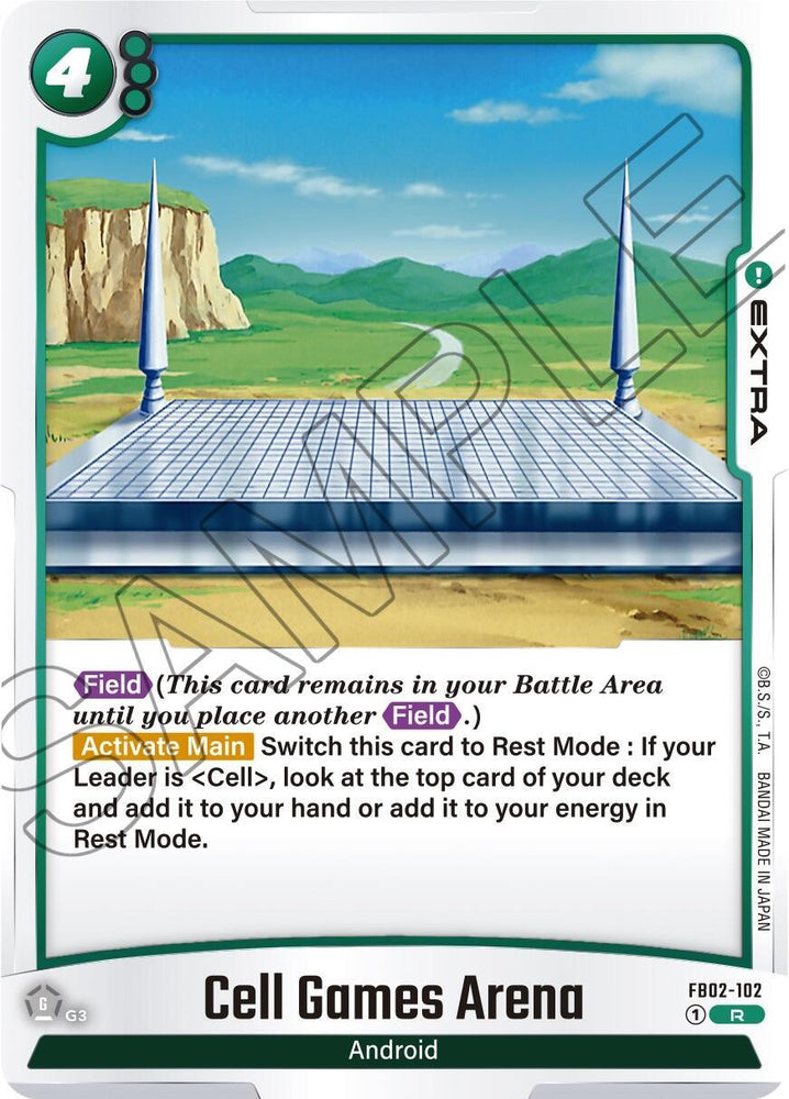 Cell Games Arena [Blazing Aura] (ONLINE ORDER ONLY)