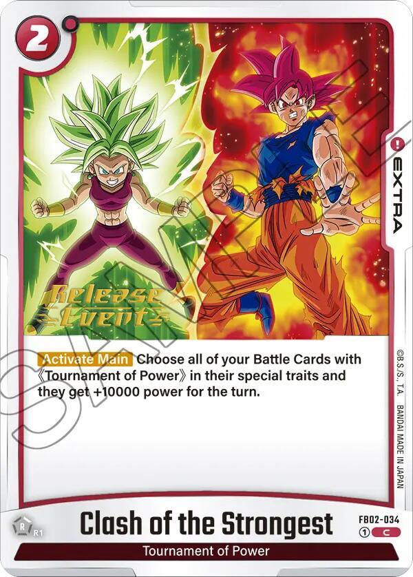 Clash of the Strongest [Blazing Aura Pre-Release Cards] (ONLINE ORDER ONLY)