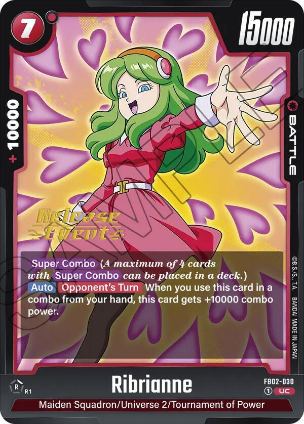 Ribrianne (FB02-030) [Blazing Aura Pre-Release Cards] (ONLINE ORDER ONLY)