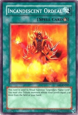 Incandescent Ordeal [DR1-EN247] Common (ONLINE ORDER ONLY)