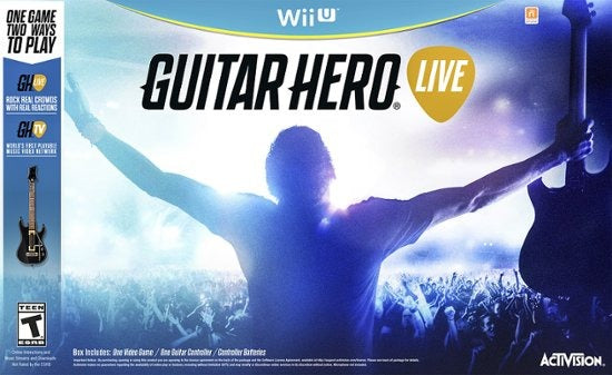 Guitar Hero Live Bundle (WiiU) (ONLINE ORDER ONLY)