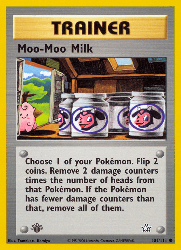Moo-Moo Milk (101/111) [Neo Genesis 1st Edition] (Online Only)