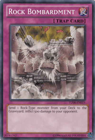 Rock Bombardment [TU08-EN019] Common (ONLINE ORDER ONLY)