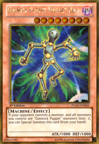 Gimmick Puppet Magnet Doll [PGLD-EN002] Gold Secret Rare (ONLINE ORDER ONLY)