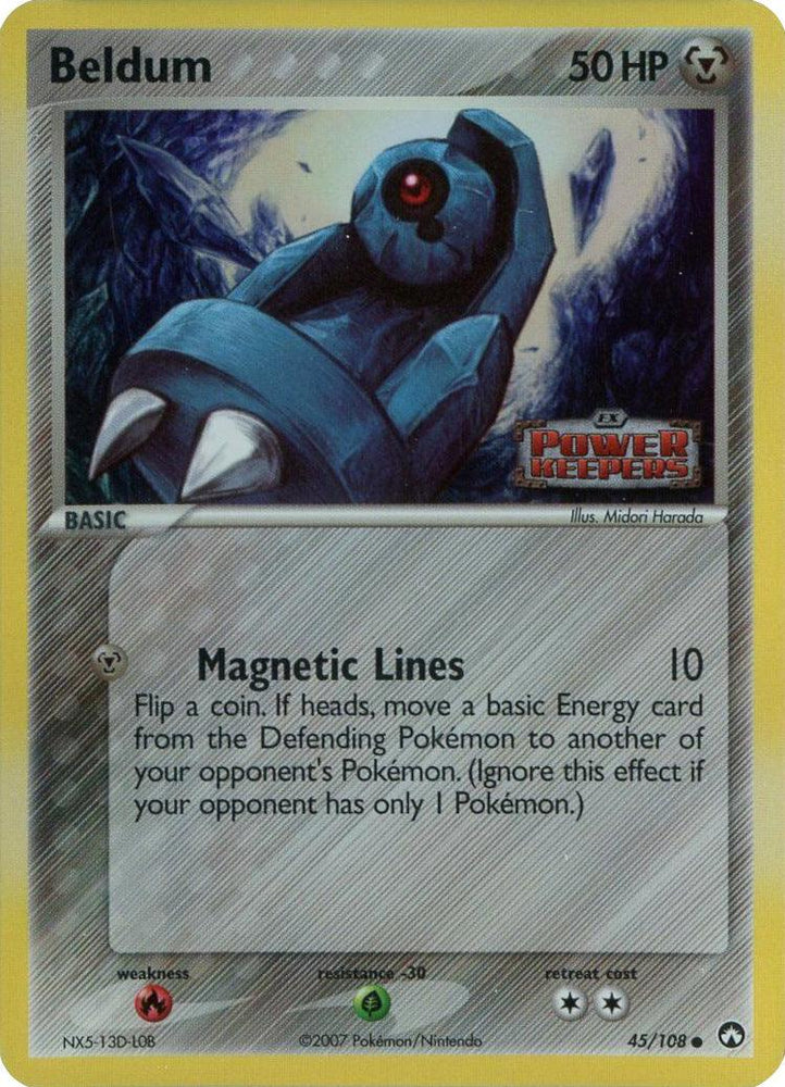 Beldum (45/108) (Stamped) [EX: Power Keepers] (Online Only)